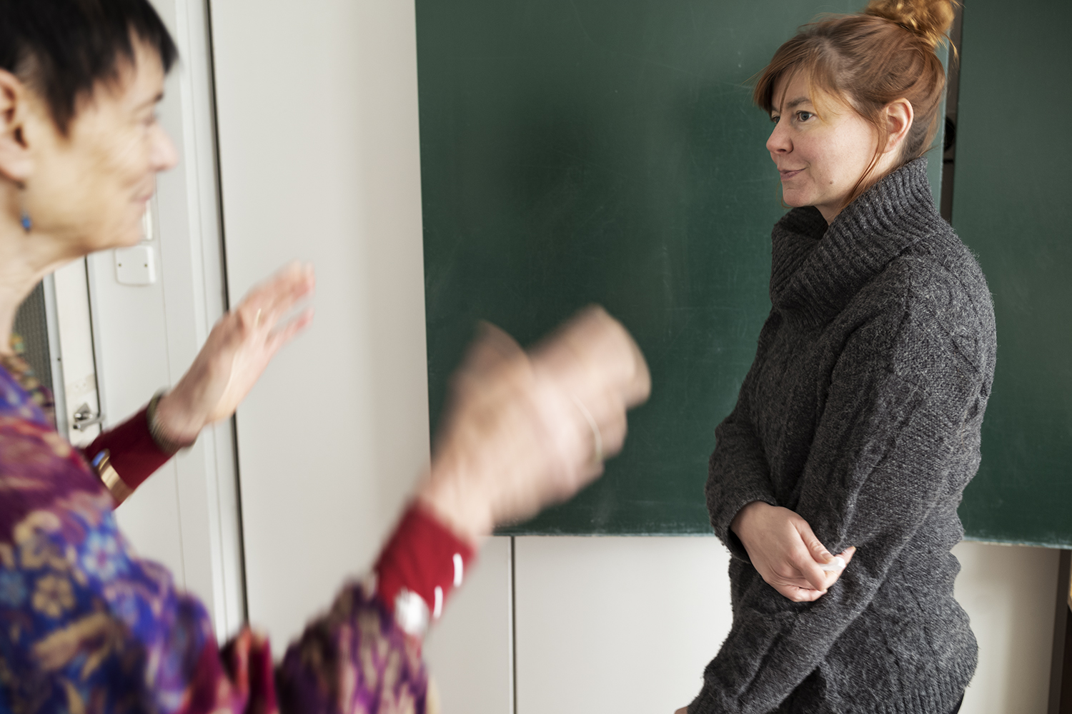 Sylvie Paycha and Karen Strung
